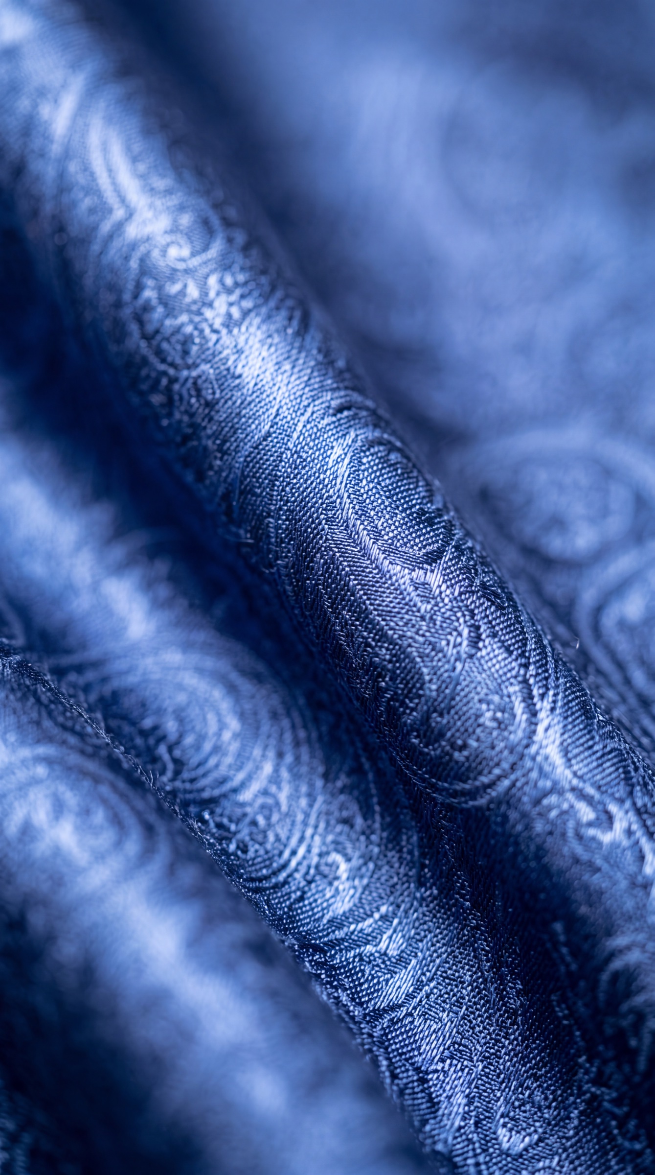 AI-generated garment detail at full resolution: seams, buttons and print hold